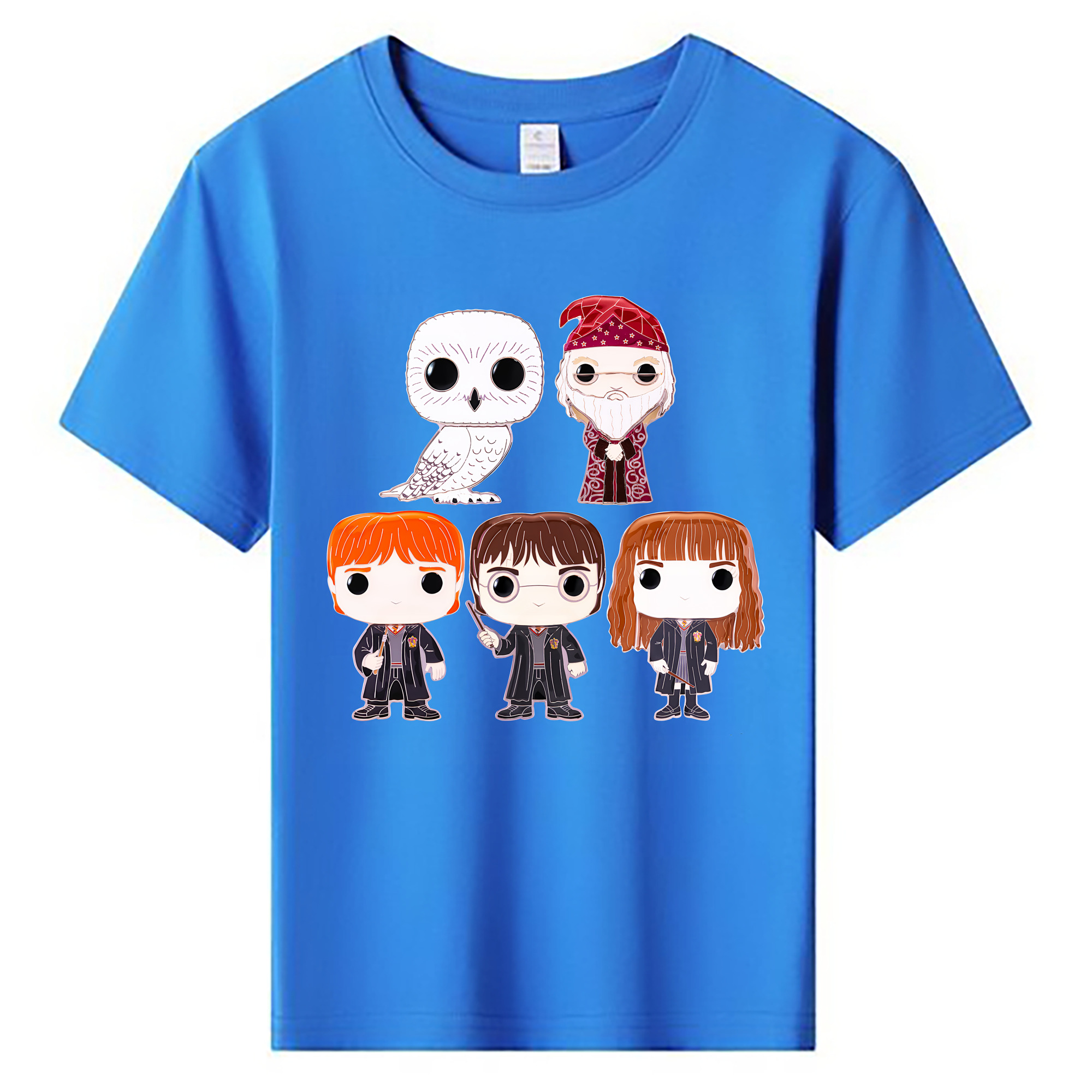 （画像用） Harry Potter ハリー・ポッターシリーズ 綿100％キッズTシャツ（フロントプリント）